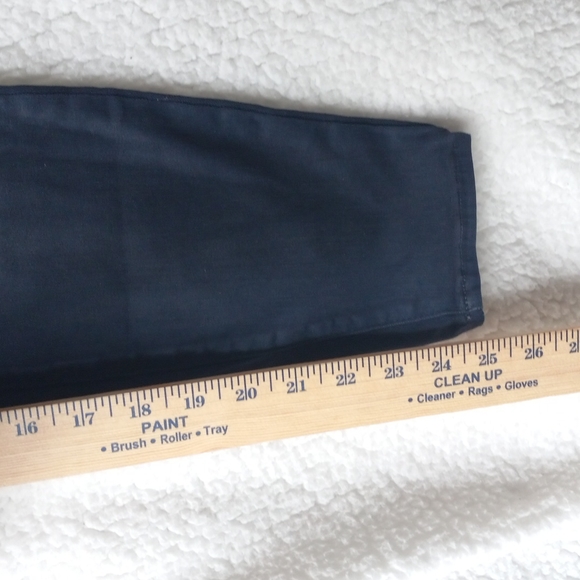 L'agence Margot Skinny High Rise Navy Coated Pants Size 27 Revolve - Picture 13 of 14